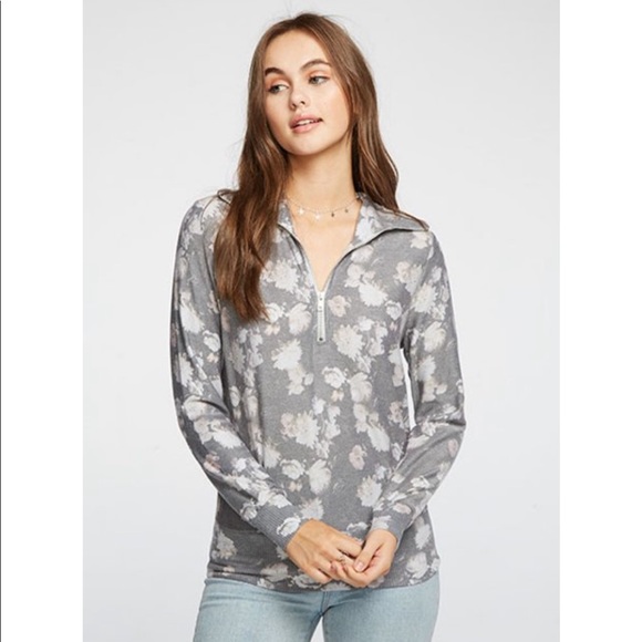 Chaser Sweaters - Chaser Funnel Neck Sweater